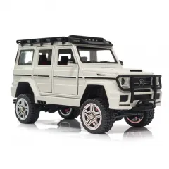 SG2401 Metal RC Crawler 1/24 Full Scale 2.4G 4WD Remote Control Car - White