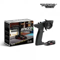 Turbo Racing - C74 1:76 Scale Drift car RTR - Black