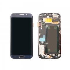 LCD & Digitizer Frame Assembly for Samsung Galaxy S6 Edge (G925) - Blue