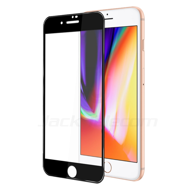 iPhone 8 4D Round Edge Full Edge To Edge Tempered Glass