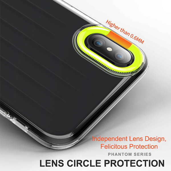 Ultra-Thin and Anti-Drop Protection Transparent Shell (Phantom Series) For iPhone 