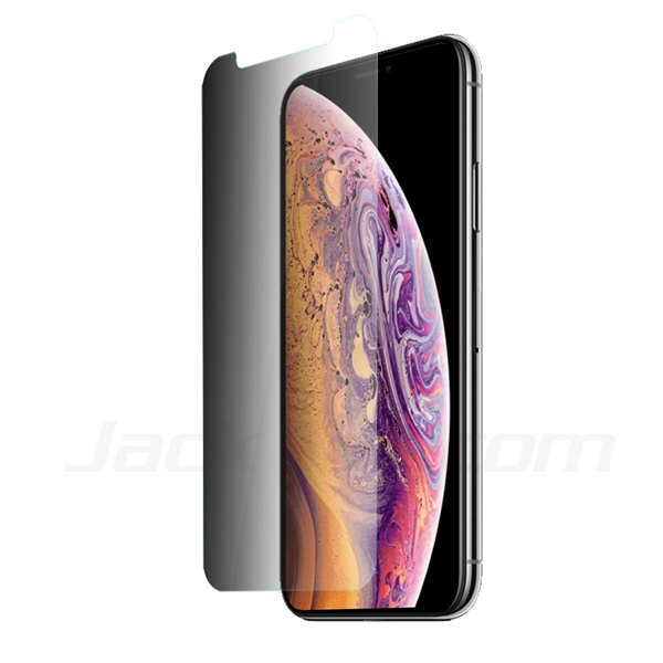 Privacy Tempered Glass Half Screen Protector Compatible for iPhone XS Max