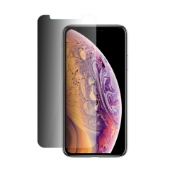 Privacy Tempered Glass Half Screen Protector Compatible for iPhone XR