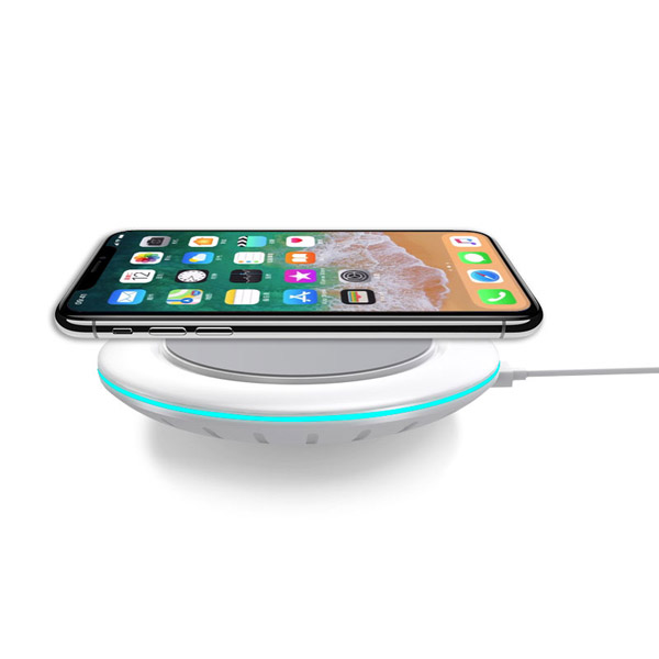 7.5W Qi Fast Wireless Charger for iPhone X/8/8 Plus