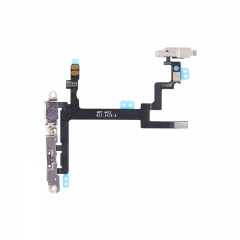 For iPhone 5 Power And Volume Flex With Bracket Replacement