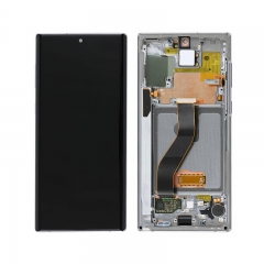 For Samsung Galaxy Note 10 Plus OLED Screen and Digitizer Assembly with Frame Replacement