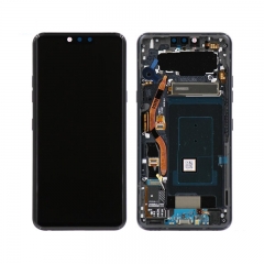 For LG G8 ThinQ OLED Screen and Digitizer Assembly with Frame  Replacement