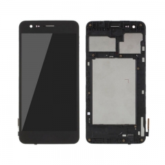 For LG K4 (2017) LCD Screen and Digitizer Assembly with Frame Replacement