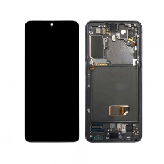 For Samsung Galaxy S21 OLED Screen and Digitizer Assembly with Frame Replacement