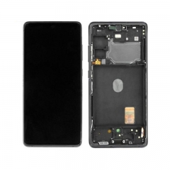 For Samsung Galaxy S20 FE OLED Screen and Digitizer Assembly with Frame Replacement
