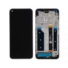 For LG K61 LCD Screen and Digitizer Assembly with Frame Replacement