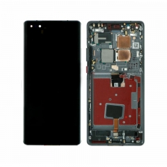 For Huawei Mate 40 Pro OLED Digitizer Assembly with Frame Replacement