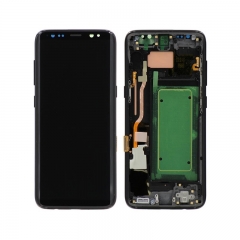 For Samsung Galaxy S8 OLED Screen and Digitizer Assembly with Frame Replacement