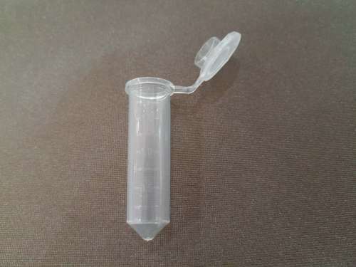Microcentrifuge tubes 2.0 ml with cap, PP, natural