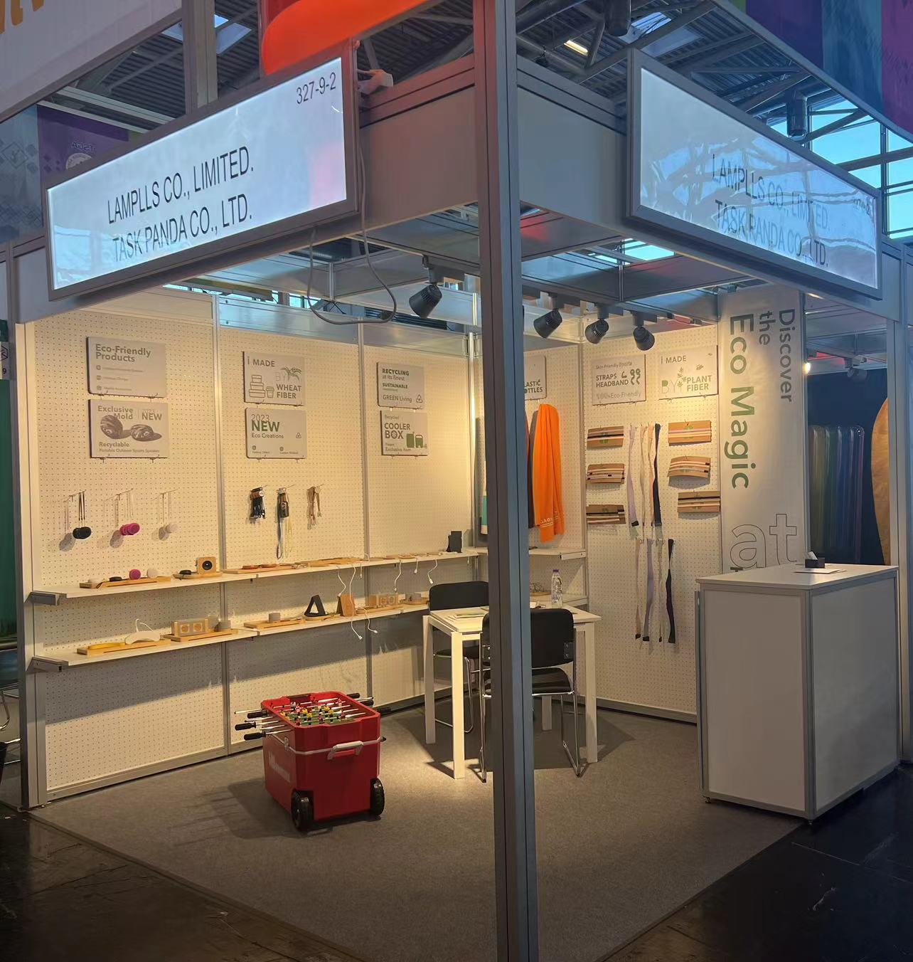 Task Panda showcased its products at the ISPO 2023 show in Munich