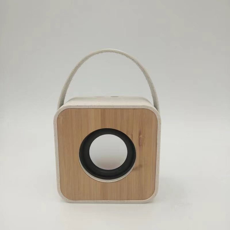 Wheat fiber Bluetooth speaker wireless sustainable materials