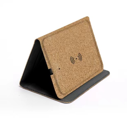 Cork Multifunctional Wireless Charger - Foldable, Phone Stand, Eco-Friendly