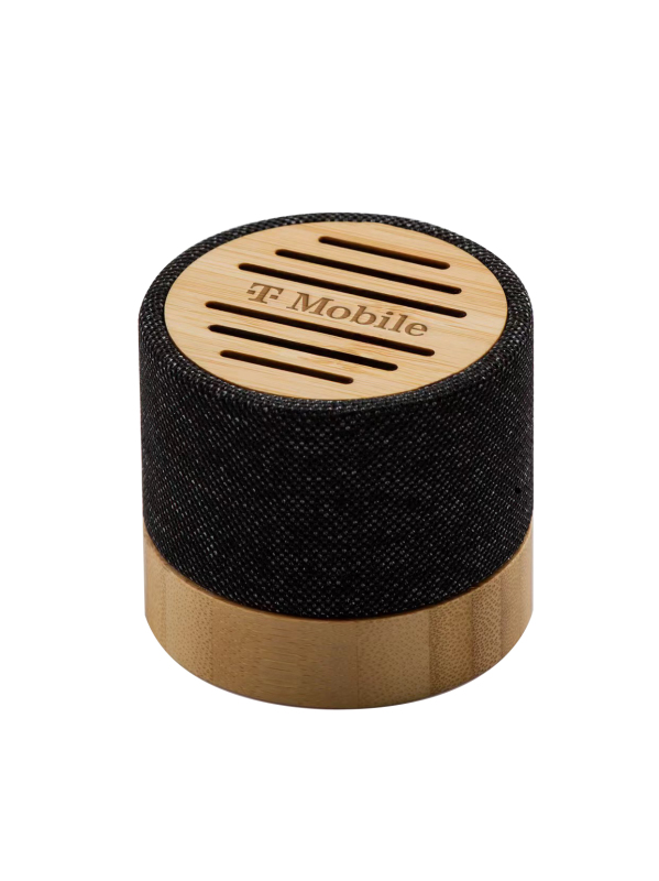 Customizable Colors - RPET bamboo Bluetooth Mini Speaker