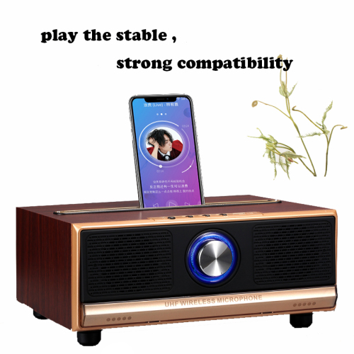 High Quality Wireless Karaoke Microphone Speak For Family Ktv
