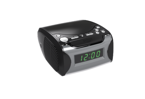 CD Boombox With AM / FM Radio Clock
