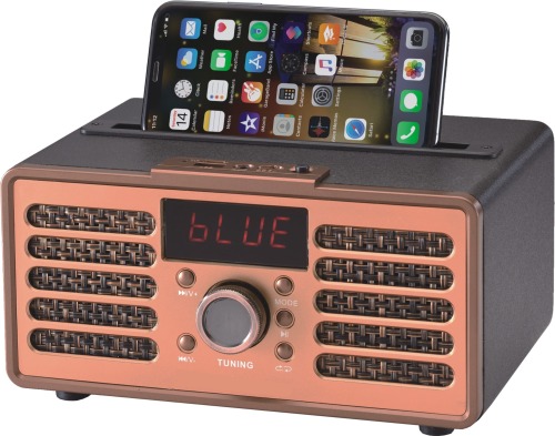 Retro Wooden Bluetooth Speaker