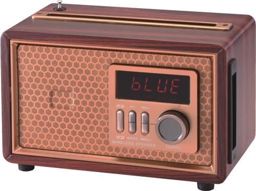 Retro Wooden Bluetooth Speaker