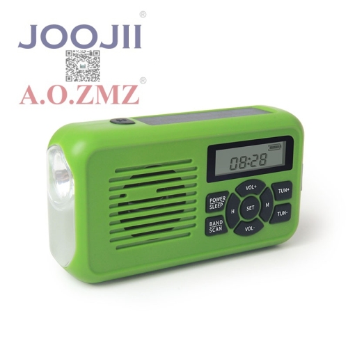 New Portable Emergency Solar Dynamo Radio