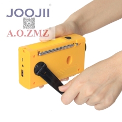 New Portable Emergency Hand Crank Radio