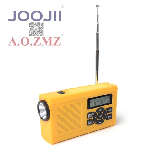 New Portable Emergency Hand Crank Radio