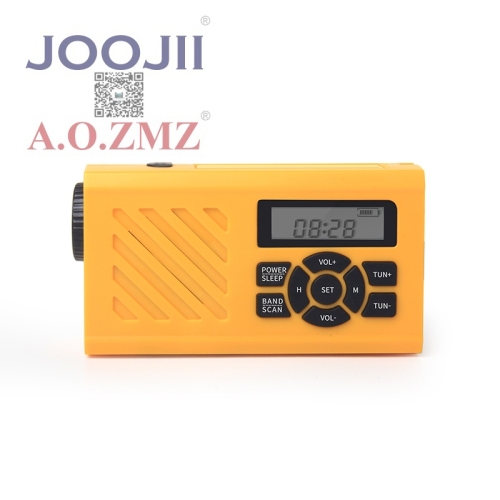New Portable Emergency Hand Crank Radio