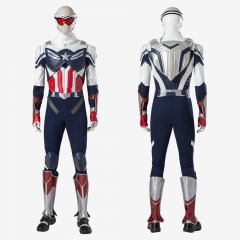 New Captain America Sam Wilson The Falcon Suit Cosplay Costume Ver 1 Unibuy