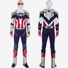 New Captain America Sam Wilson The Falcon Suit Cosplay Costume Ver 2 Unibuy