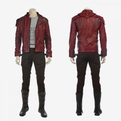 Guardians of the Galaxy Vol. 2 Star Lord Costume Cosplay Suit Peter Quill Jacket