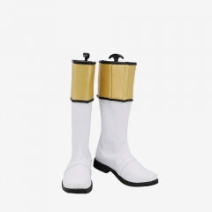 Mighty Morphin Power Rangers White Ranger Shoes Cosplay Men Boots Ver 1 Unibuy