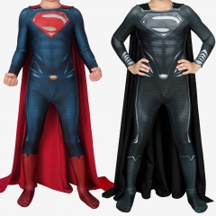 Superman Costume Cosplay Suit Kids Clark Kent Man of Steel Unibuy