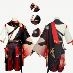 Genshin Impact Kaedehara Kazuhar Costumes Cosplay Suit Ver.2 Unibuy