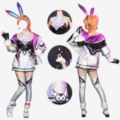 LOL Battle Bunny Miss Fortune Costume Cosplay Suit League of Legends Unibuy