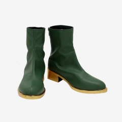 Jolyne Cujoh Shoes Cosplay Green Boots JoJo's Bizarre Adventure Stone Ocean Unibuy