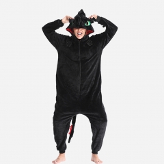 How to Train Your Dragon Toothless Onesie Costume Pajamas Adult Unibuy