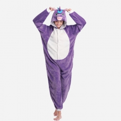 Purple Unicorn Onesie Costume Pajamas Adult Ver.1 Unibuy