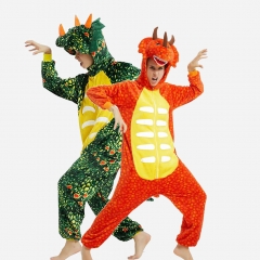 Triceratops Dinosaur Onesie Costume Pajamas Adult Unibuy