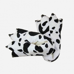 Milk Cow Animal Slippers Onesie Costume Pajamas Shoes for Adult Kids Unibuy