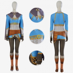 The Legend of Zelda Princess Zelda Bodysuit Costume Cosplay Tears of the Kingdom for Adults Kids Unibuy