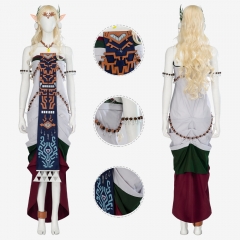 The Legend of Zelda Queen Sonia Dress Costume Cosplay Suit Tears of the Kingdom Unibuy