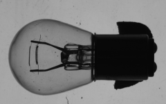 Measurement of lamp bulb size