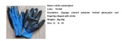 latex coated glove crinkle surface