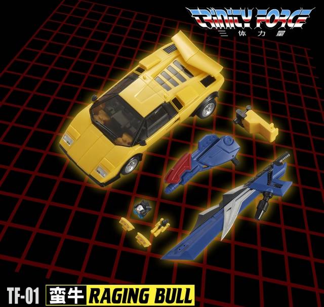 TFC Toys Trinity Force TF-01 RAGING BULL - Show.Z Store