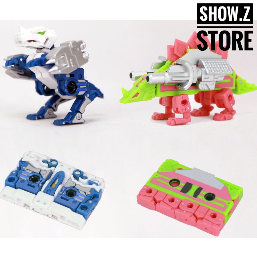 Robot Hero R-01 Durden & Barney Tape Cassette (Compatible with MP13 Soundwave)
