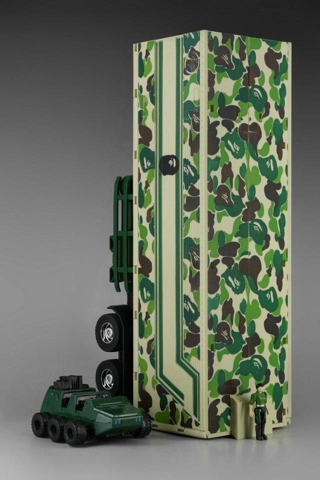 4th Party MP10A Optimus Prime Convoy Bape Green Camo Version