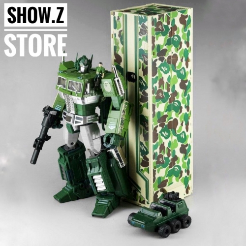 新品 TRANSFORMERS MP-10R CONVOY コンボイ APE Takara Tomy - Masterpiece MP-10R CONVOY (BAPE RED CAMO VER)